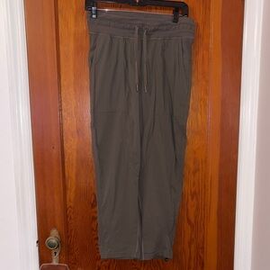 lululemon athletica Dance Studio Cropped Pants - Olive